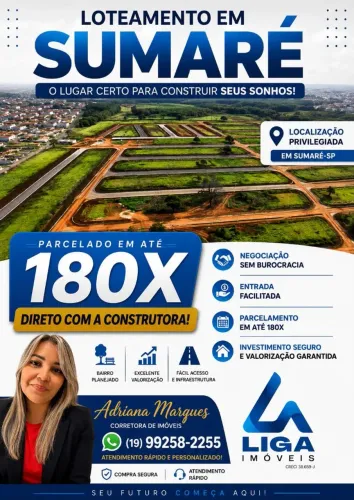 ? LOTES À VENDA EM Hortolândia e Região!