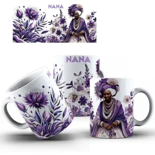 Caneca dos Orixás 325ml Umbanda Candomblé presente religioso