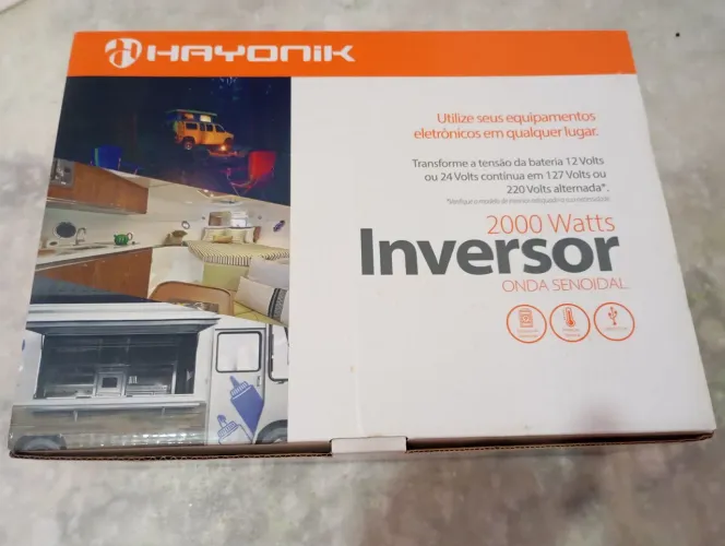 Inversor de onda senoidal pura hayonic 2000watts