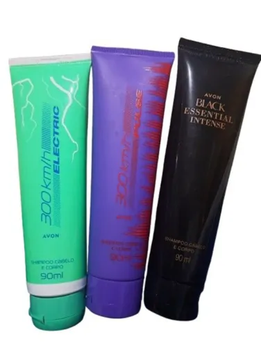 Shampoo cabelo e corpo avon