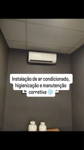 Instalação de ar condicionado