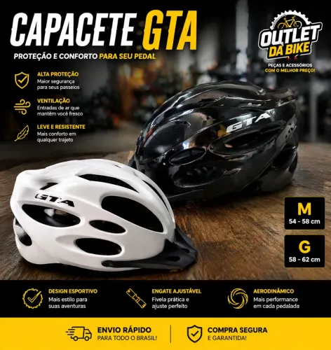 KIT CAPACETE DE CICLISMO