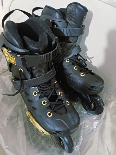 Patins oxer darkness Gold freestyle adulto Novo!
