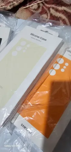 Capa s23 ultra Silicone Novas na caixa.