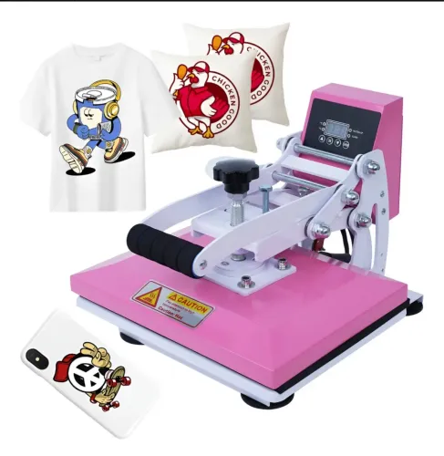 Prensa Térmica  Plana 23x30 A4 Sublimação Transfer Camiseta