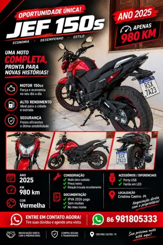 Shineray Jef 150s 2025
