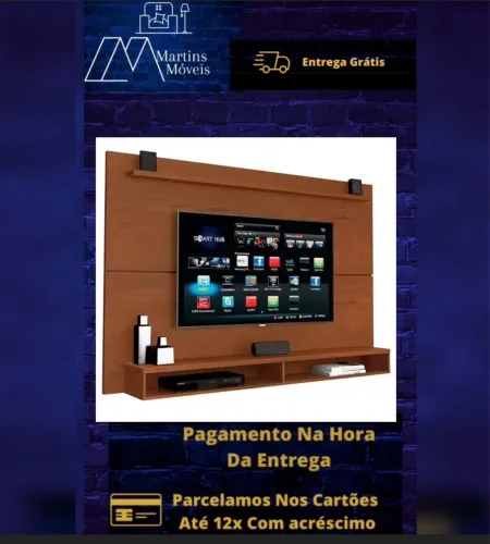 GRANDE PROMOÇÃO PAINEL DE TV NOVO ENTREGA GRÁTIS ACEITA CARTÃO.