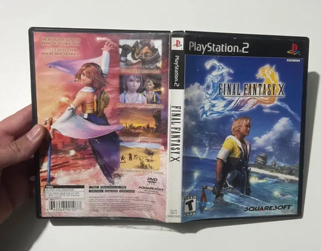 Final fantasy x com memory card ps2