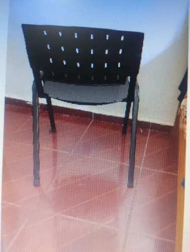 Vende-se 10(dez) Cadeiras ISO Fixa cor preta