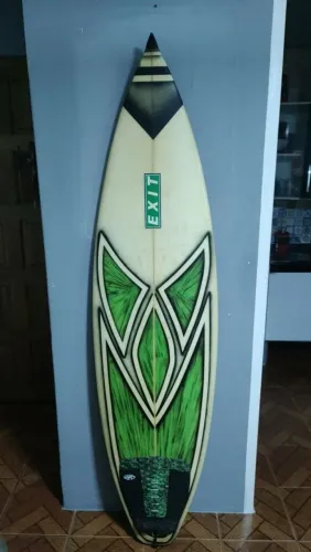 Prancha de surf 6.2, jaqueta masculina G e jaqueta unissex Tam M
