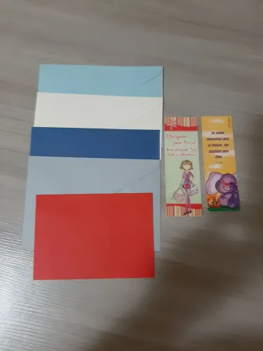 5 ENVELOPES + 2 CARTÕES