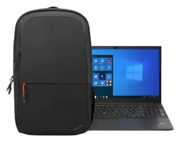 Kit Thinkpad Mochila + Notebook Lenovo I5 11ger E15 15.6 Preto