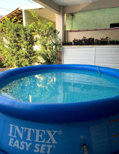 PISCINA GRANDE, REDONDA, COMPLETA, INTEX 6500 LITROS