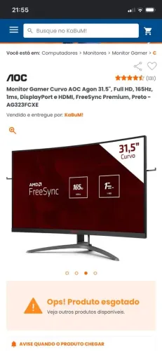 Monitor Gamer AGON