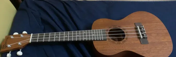 ukulele spring soprano mogno - lindo e impecável!