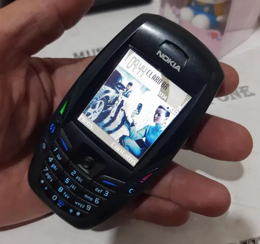 Nokia 6600 Black celular antigo RELIQUIA 2005 funcionando 