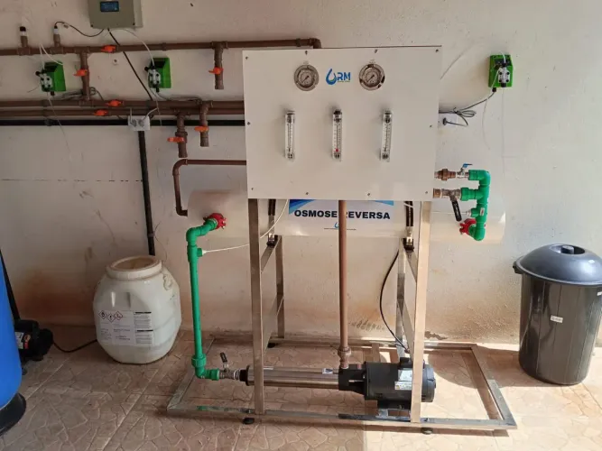 Sistema de Osmose Reversa Industrial -Agua Pura e Econômica