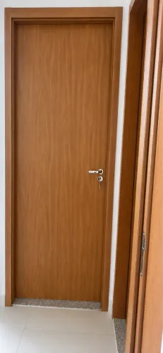 Porta MDF Padrão Freijó 210x70 (acompanha folha, batente e fechadura)