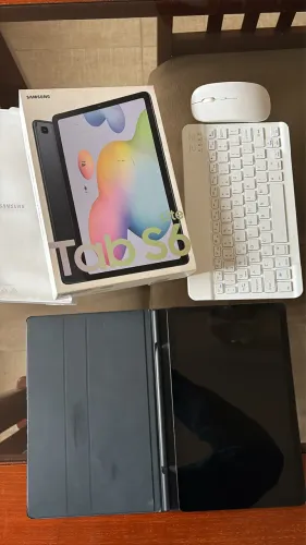 Tab S6 lite + teclado e mouse