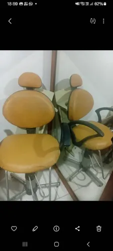 móveis de cabeleireiro ,cadeira e lavatório tudo