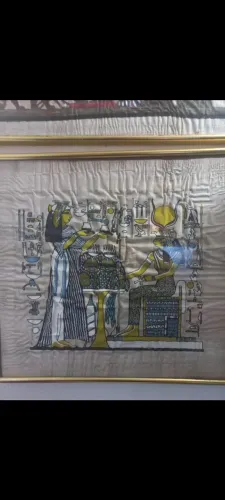 Quadro papiro egípcio 