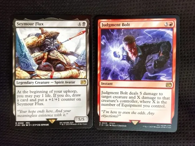 mtg final fantasy 2 cartas raras magic the gathering tcg carta magic mtg card cards