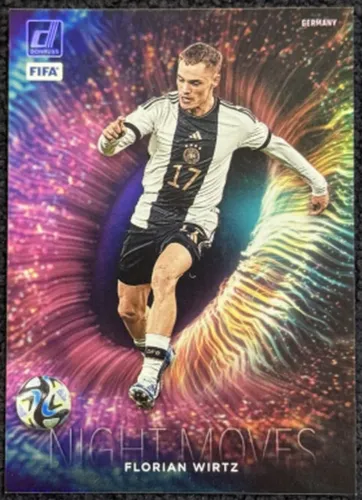 Card Panini Donruss FIFA 2023/24 Florian Wirtz Night Moves Alemanha