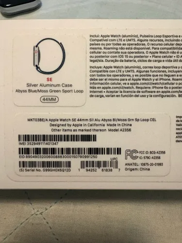 Apple watch SE 1 geração + Airpods pro 1 geração