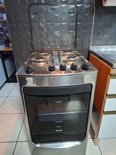 Vendo Fogão 4 bocas Inox