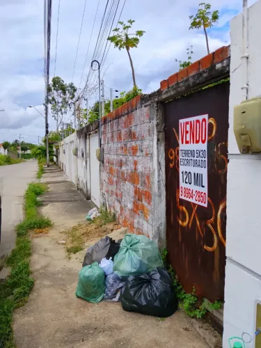 TERRENO NOVO MARANGUAPE 1 ESCRITURADO