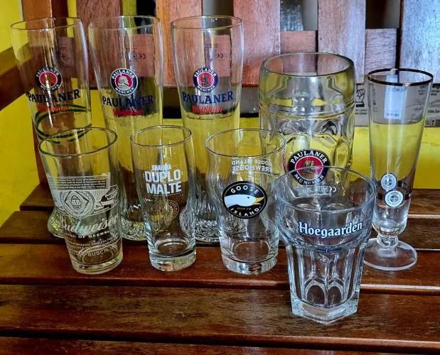 Coleção De Copos Personalizados Para Cervejas Especiais