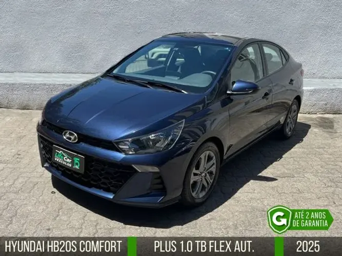 Hyundai HB20S Comfort Plus 1.0 TB Flex 12V AUT 2025