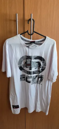 Ecko Unltd camiseta masculina branca nova tam. G.