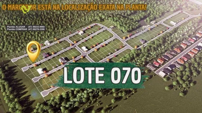 Terreno no Loteamento Vale das Figueiras em Gaspar-SC à VENDA