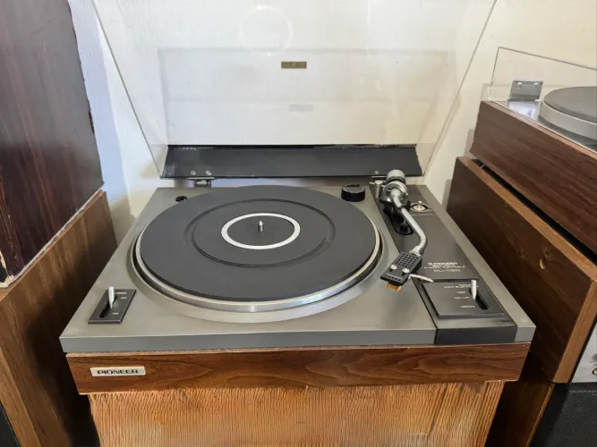 Toca disco pioneer pl-112d vintage 1970 revisada funcionando perfeitamente