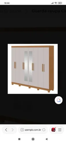 Guarda roupa 8 portas