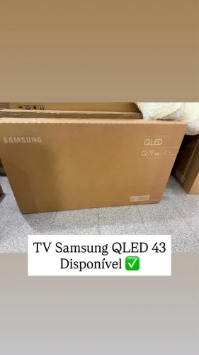 Tv Samsung 43polegadas Nova lacrada com nota fiscal