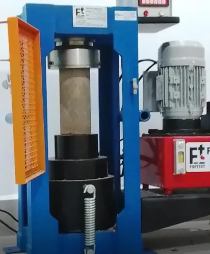Prensa hidráulica automática para concreto e bloco 100 ton
