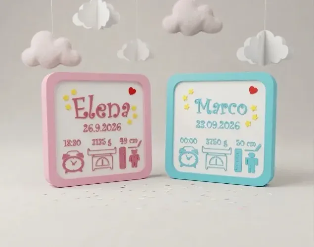 Quadro, Lembrancinha, Decoração de Nascimento, Maternidade, Personalizados