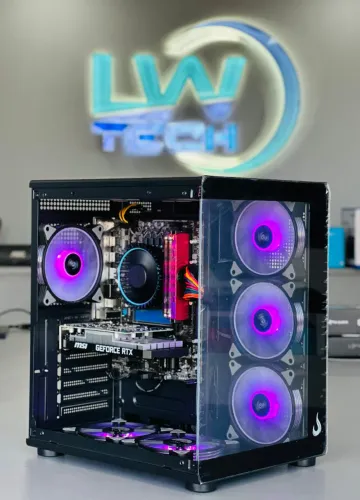 PC Gamer Intel i3-14100F | RTX 3050 6GB - Loja LW Tech 