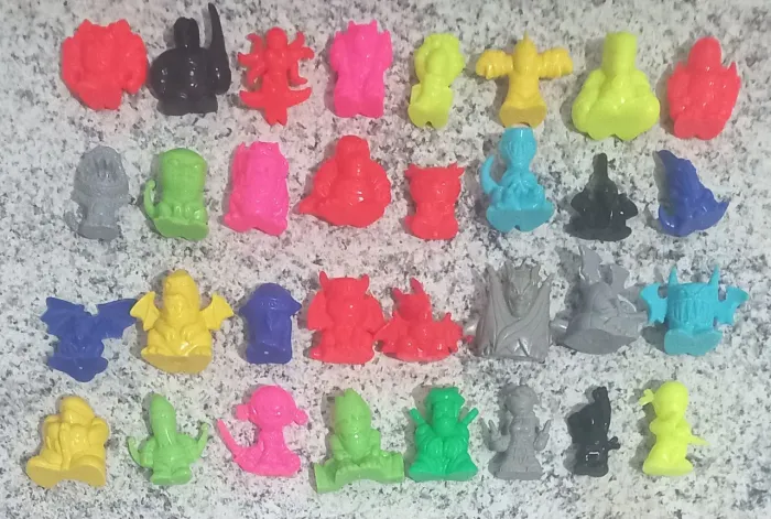 Coleção completa nitsus série 1 - 32 peças
