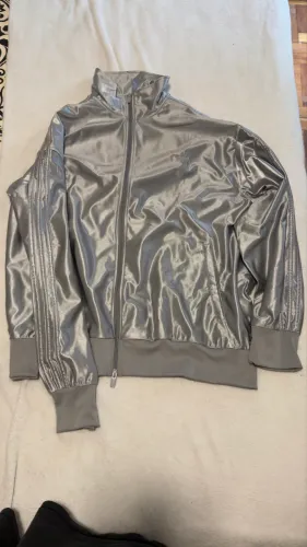 Jaqueta prata adidas