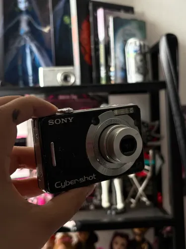 câmera digital sony cyber-shot dsc-w55 para reparo ou retirada de peças