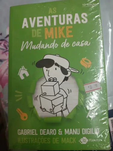 Livro as aventuras de mike 3