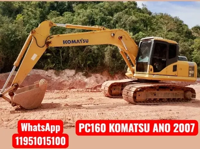 ESCAVADEIRA PC160 LC KOMATSU
