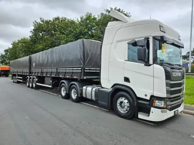 Scania R540 6x4 bug Leve Mola Ano 20 RETARDER  + Rodotrem Graneleiro Librelato Ano 19 