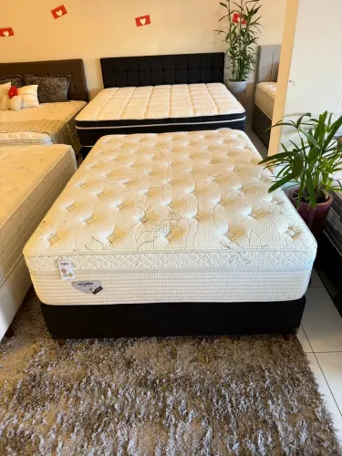 Cama box Casal NOVA ECOFLEX TOP - Entrego! 