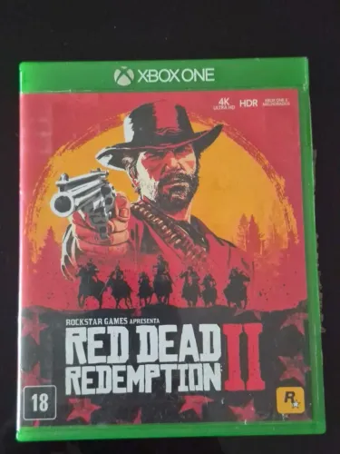 Jogo Red Dead Redemption 2 Com Mapa Xbox One Mídia Física Original Impecável Usado