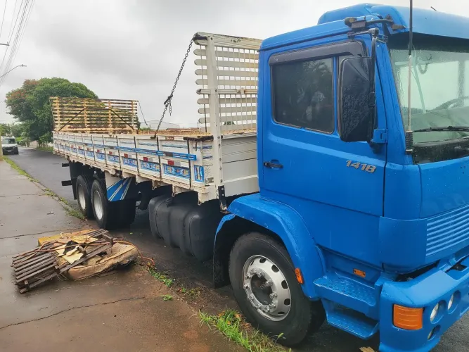 Mercedes Benz 1418 motor 1620 interculado