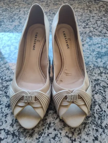 Sapato offwhitte Laura prado